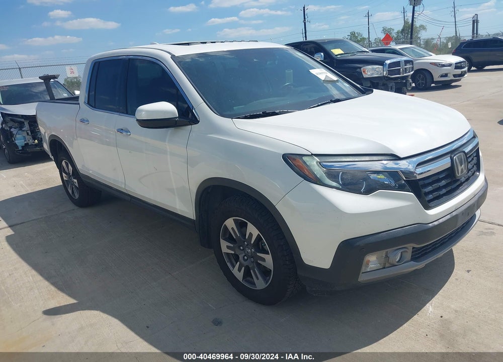 2019 HONDA RIDGELINE RTL-E VIN: 5FPYK3F71KB023429