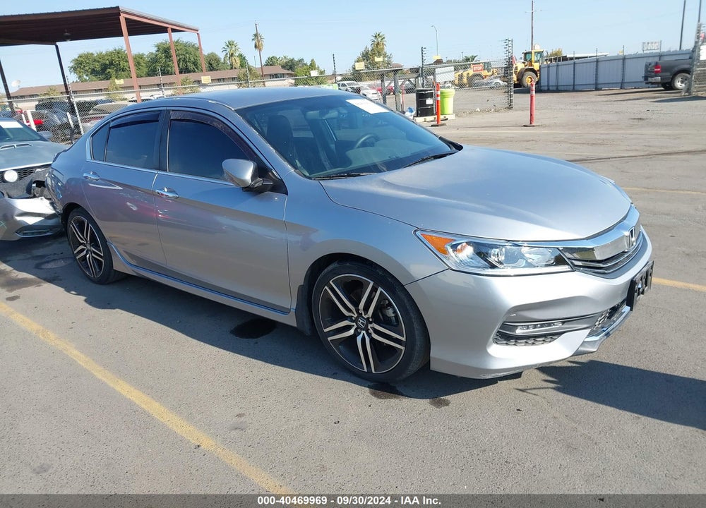 2017 HONDA ACCORD SPORT SE VIN: 1HGCR2F15HA193302