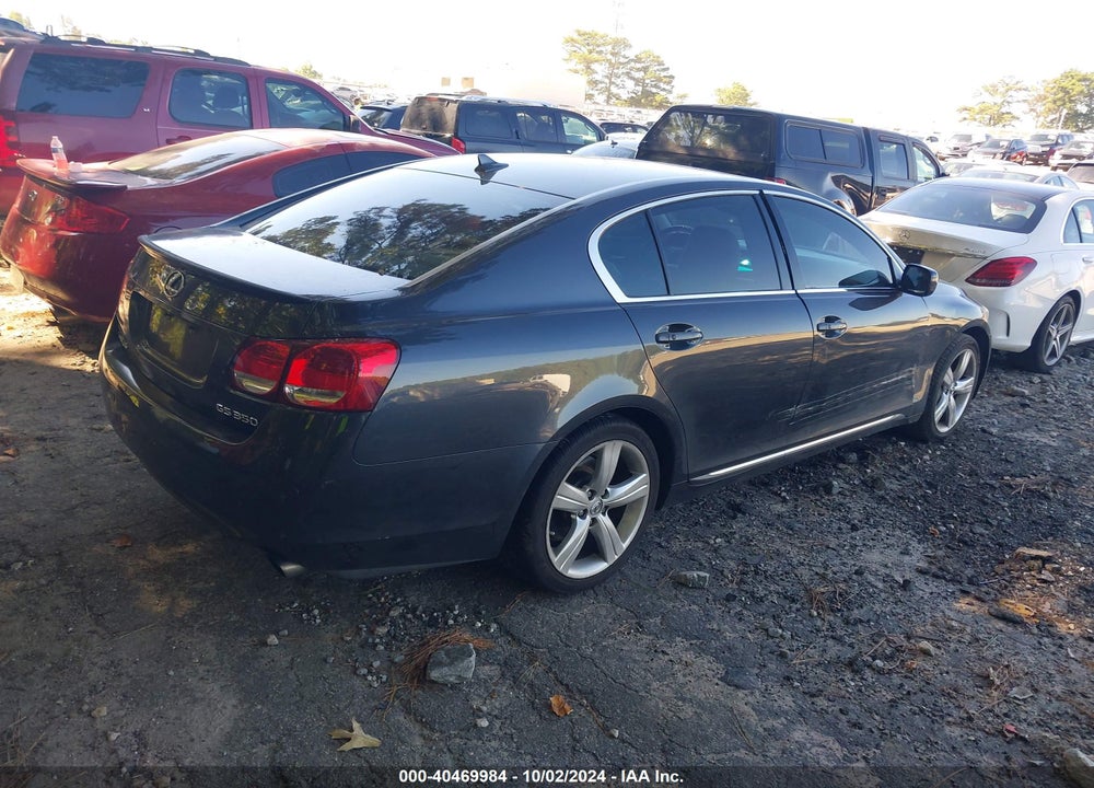 2007 LEXUS GS 350 VIN: JTHBE96S770016387
