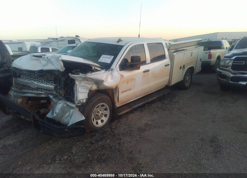 2019 CHEVROLET SILVERADO 3500HD WT VIN: 1GC4KVCY0KF181840