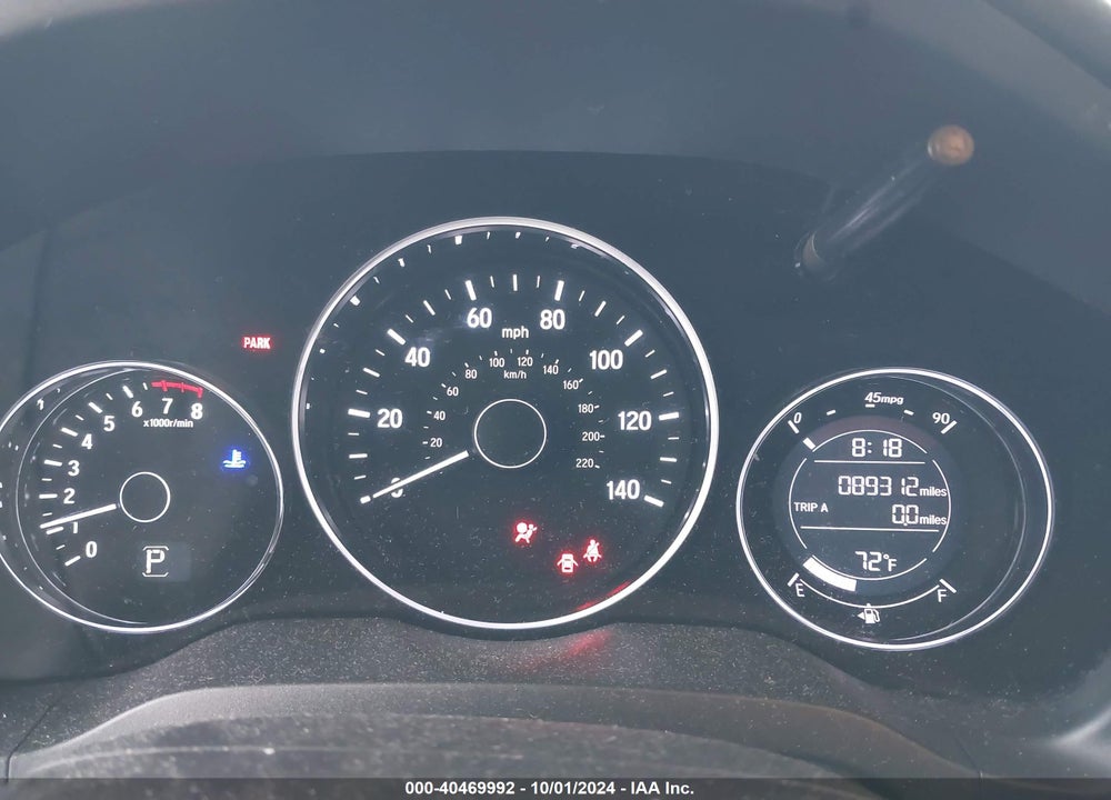 2018 HONDA HR-V EX-L VIN: 3CZRU5H75JM714872