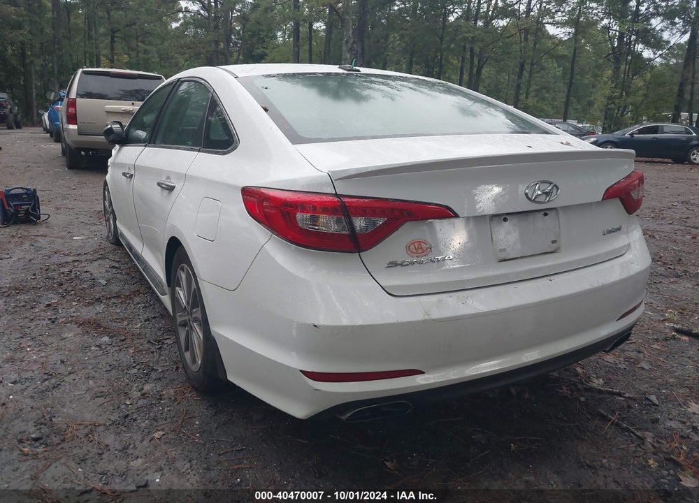 2017 HYUNDAI SONATA LIMITED VIN: 5NPE34AF8HH445169