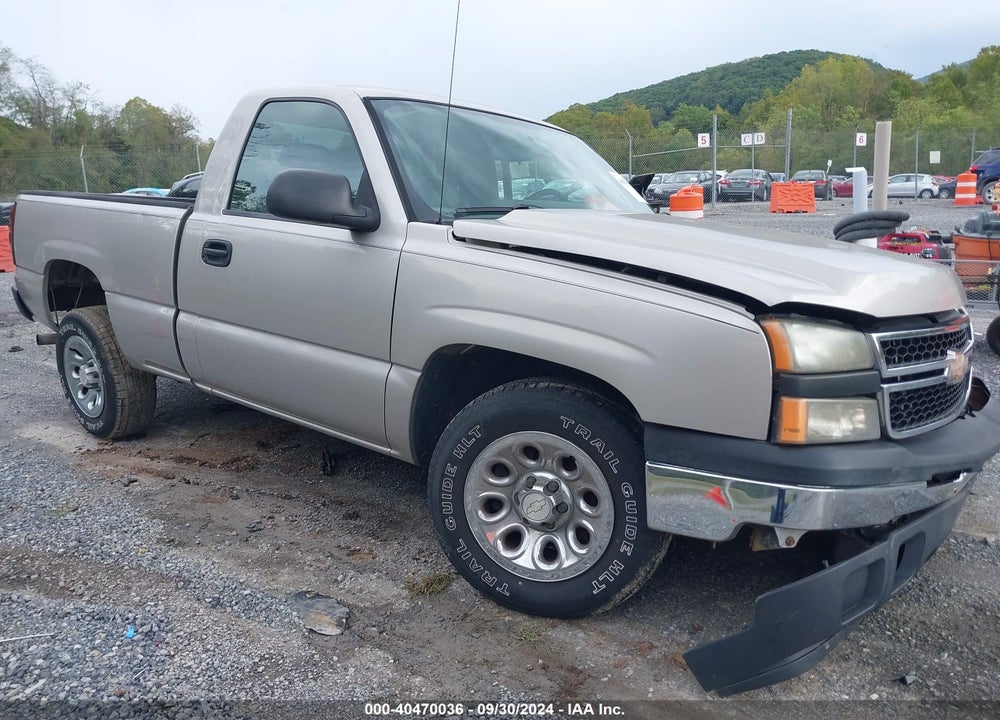2007 CHEVROLET SILVERADO 1500 CLASSIC WORK TRUCK VIN: 3GCEC14X27G153351