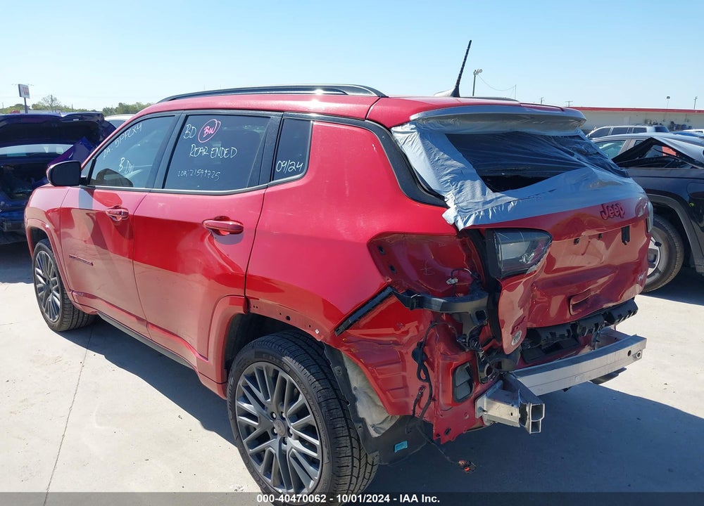 2022 JEEP COMPASS (RED) EDITION 4X4 VIN: 3C4NJDCB4NT210523