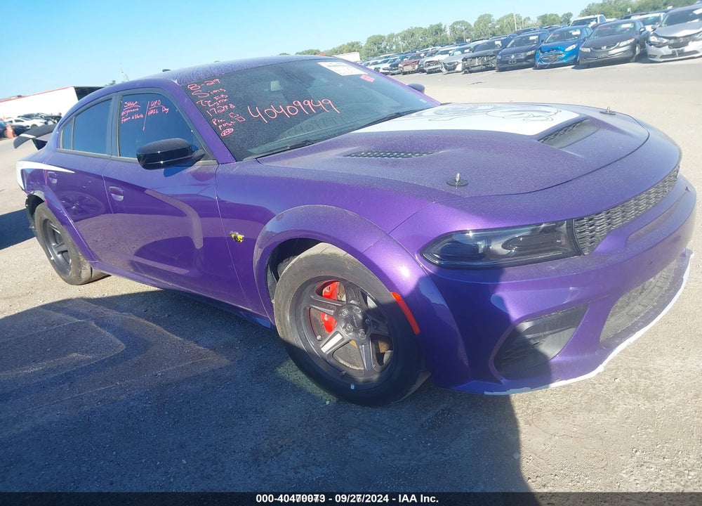 2023 DODGE CHARGER SCAT PACK/SCAT PACK WIDEBODY VIN: 2C3CDXGJXPH645645