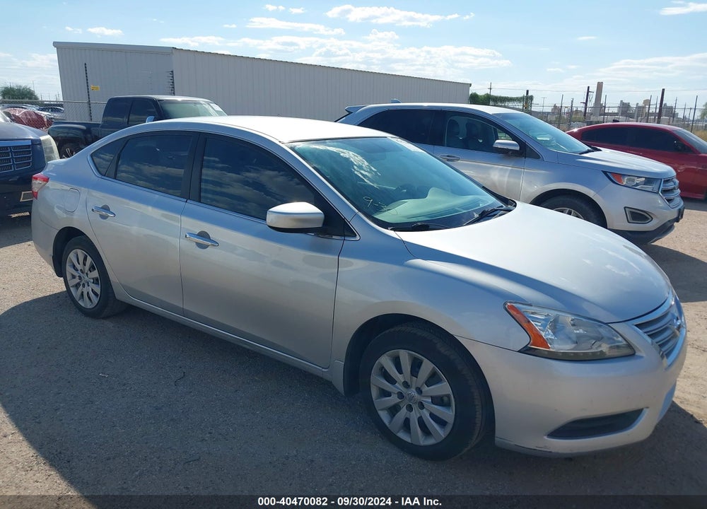 2015 NISSAN SENTRA S VIN: 3N1AB7AP3FY330686