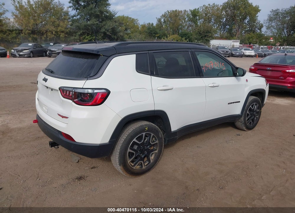 2021 JEEP COMPASS TRAILHAWK 4X4 VIN: 3C4NJDDB9MT514802