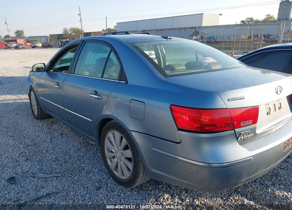 2009 HYUNDAI SONATA LIMITED VIN: 5NPEU46C79H505049
