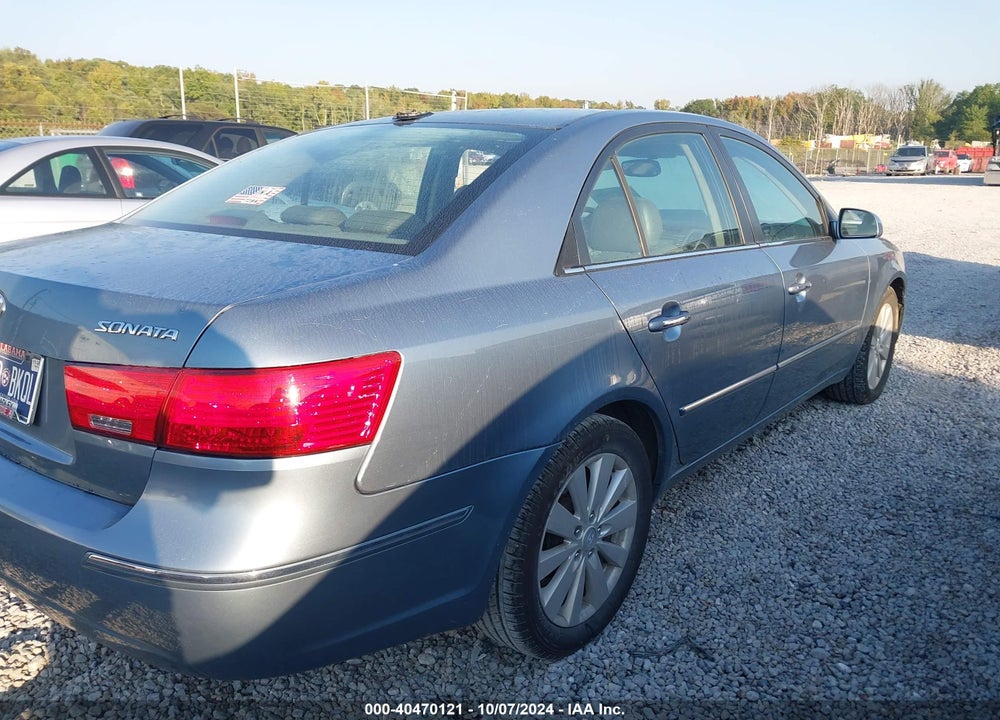 2009 HYUNDAI SONATA LIMITED VIN: 5NPEU46C79H505049