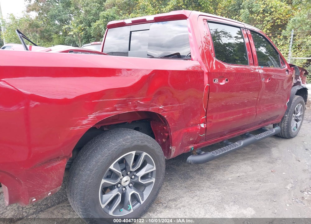 2021 CHEVROLET SILVERADO 1500 4WD SHORT BED RST VIN: 3GCUYEED2MG268536
