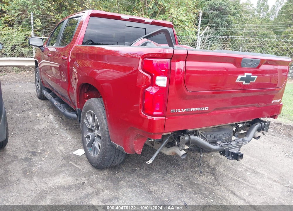 2021 CHEVROLET SILVERADO 1500 4WD SHORT BED RST VIN: 3GCUYEED2MG268536