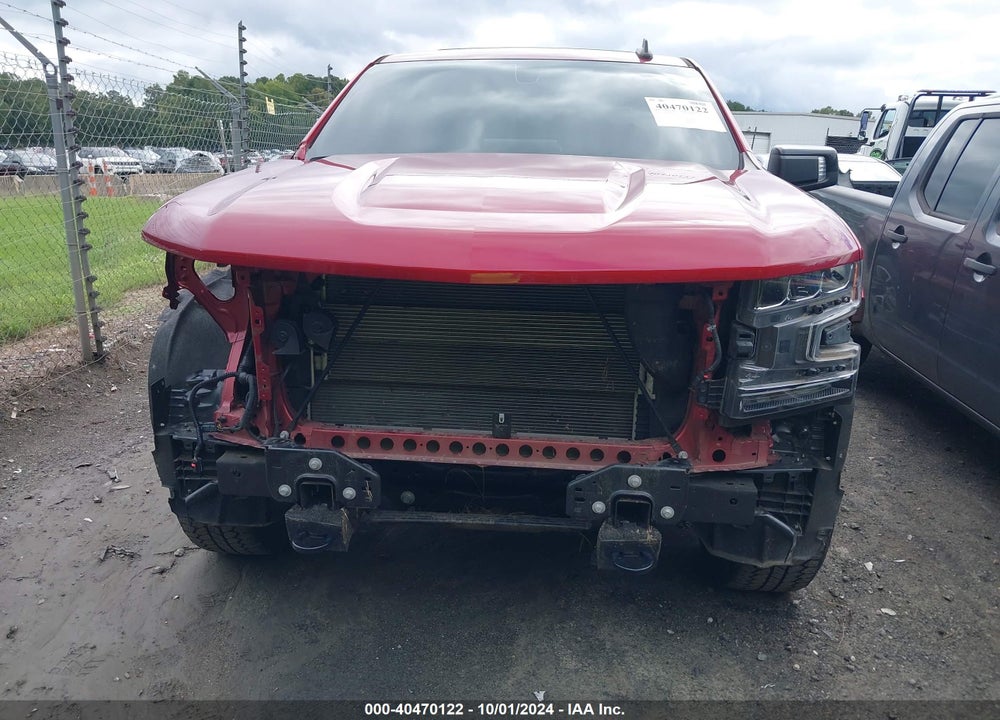 2021 CHEVROLET SILVERADO 1500 4WD SHORT BED RST VIN: 3GCUYEED2MG268536
