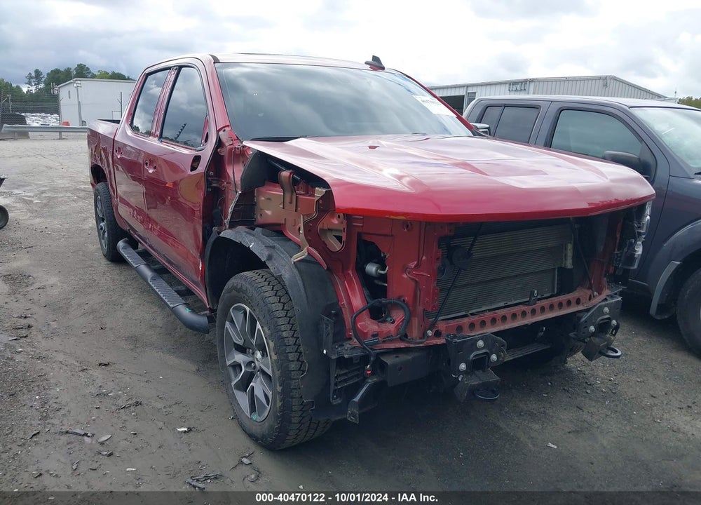 2021 CHEVROLET SILVERADO 1500 4WD SHORT BED RST VIN: 3GCUYEED2MG268536
