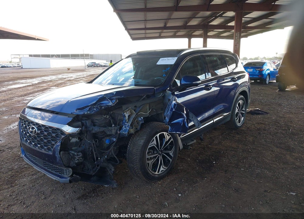 2020 HYUNDAI SANTA FE LIMITED 2.0T VIN: 5NMS53AA9LH275857