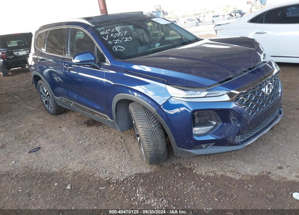 2020 HYUNDAI SANTA FE LIMITED 2.0T VIN: 5NMS53AA9LH275857