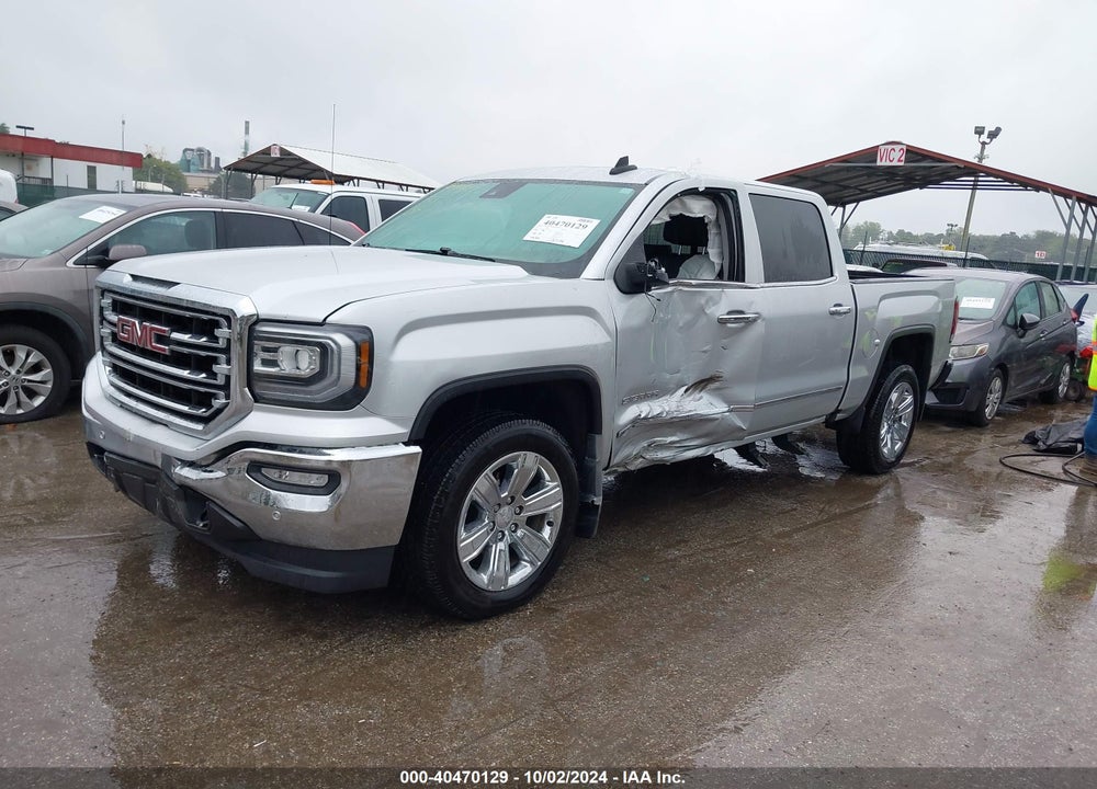 2018 GMC SIERRA 1500 SLT VIN: 3GTU2NEC7JG131192