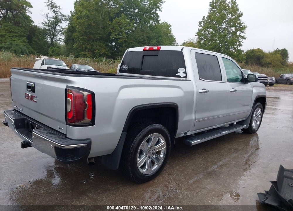 2018 GMC SIERRA 1500 SLT VIN: 3GTU2NEC7JG131192
