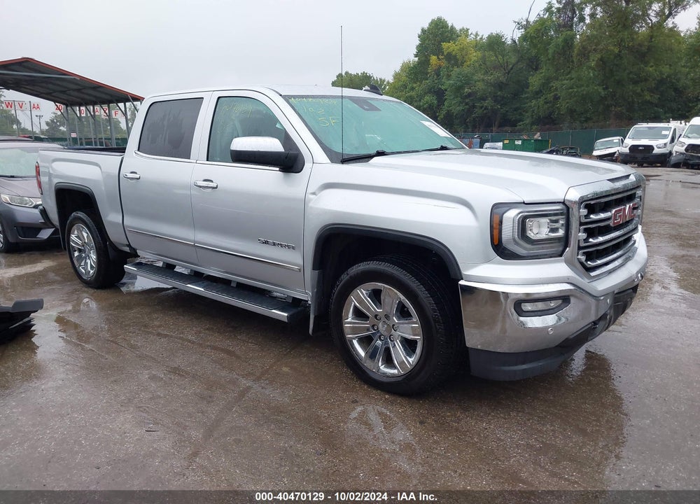 2018 GMC SIERRA 1500 SLT VIN: 3GTU2NEC7JG131192