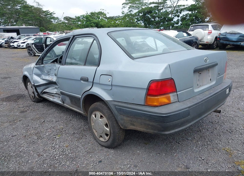 1996 TOYOTA TERCEL DX VIN: JT2BC52L3T7045524