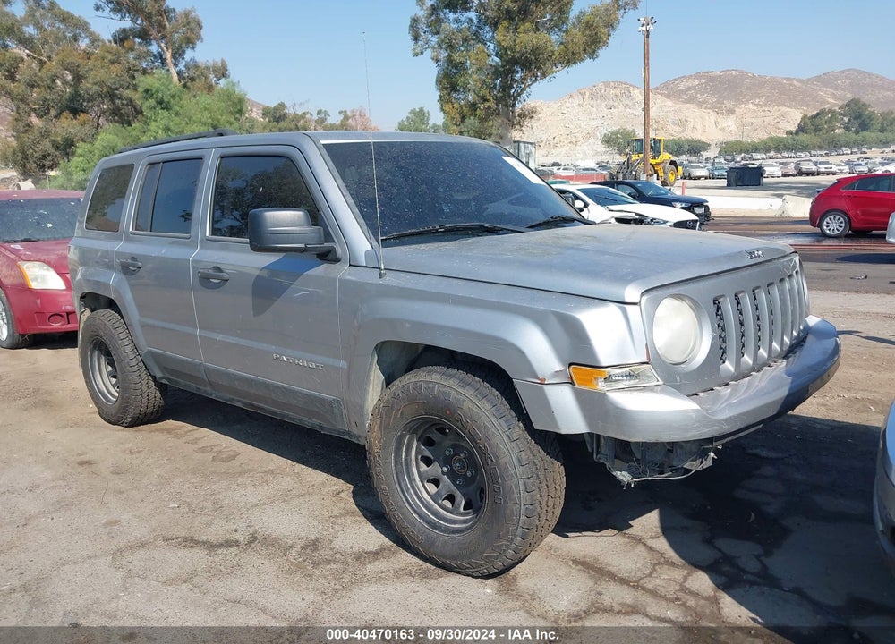 2014 JEEP PATRIOT SPORT VIN: 1C4NJPBA9ED814620