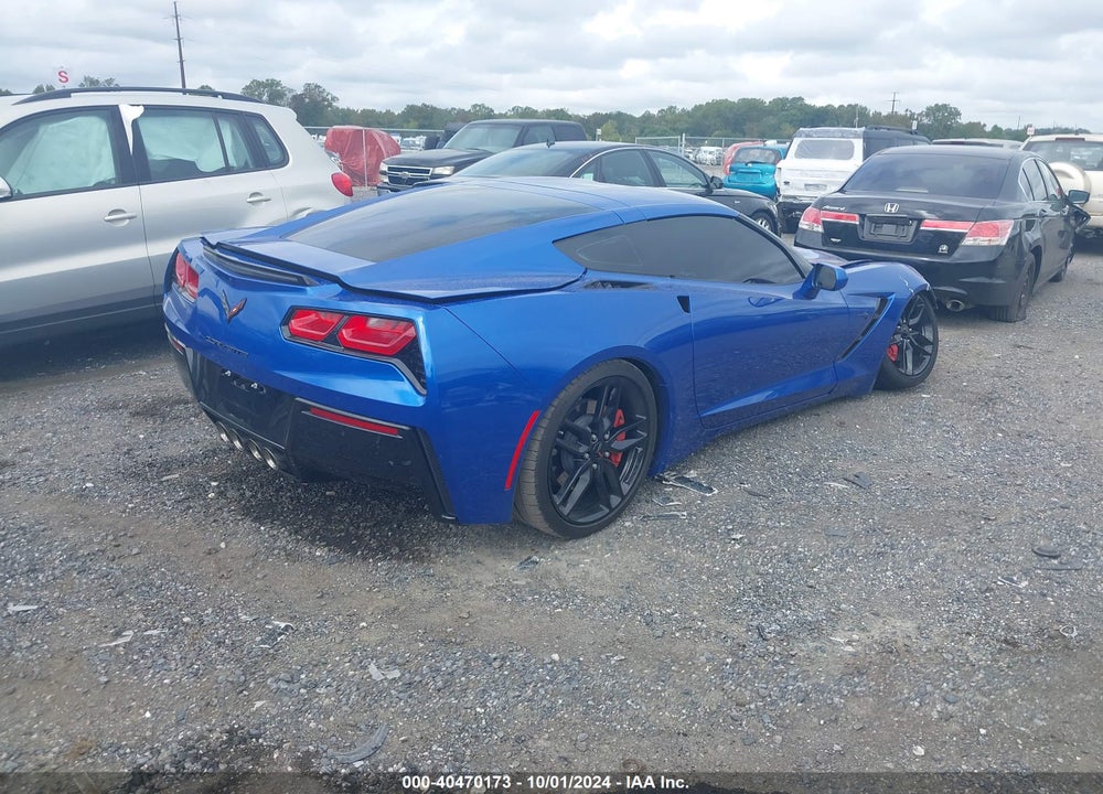2019 CHEVROLET CORVETTE STINGRAY VIN: 1G1YB2D77K5111434