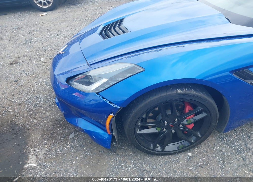 2019 CHEVROLET CORVETTE STINGRAY VIN: 1G1YB2D77K5111434