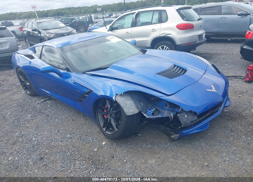 2019 CHEVROLET CORVETTE STINGRAY VIN: 1G1YB2D77K5111434