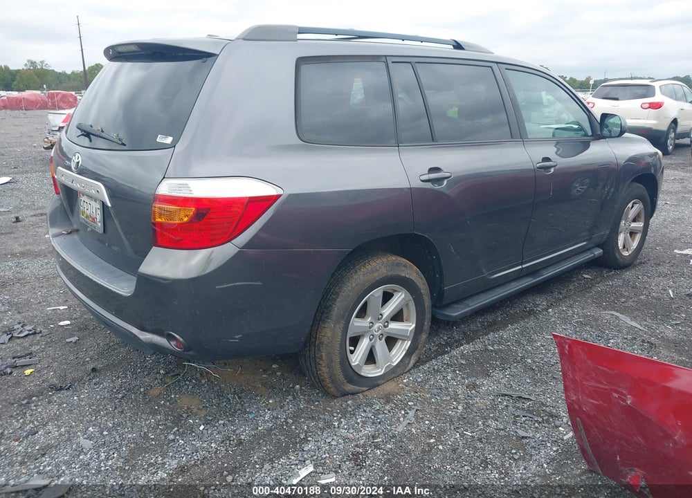 2010 TOYOTA HIGHLANDER SE V6 VIN: 5TDKK3EH7AS006136