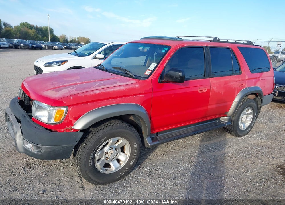 2000 TOYOTA 4RUNNER SR5 V6 VIN: JT3HN86R7Y0277706