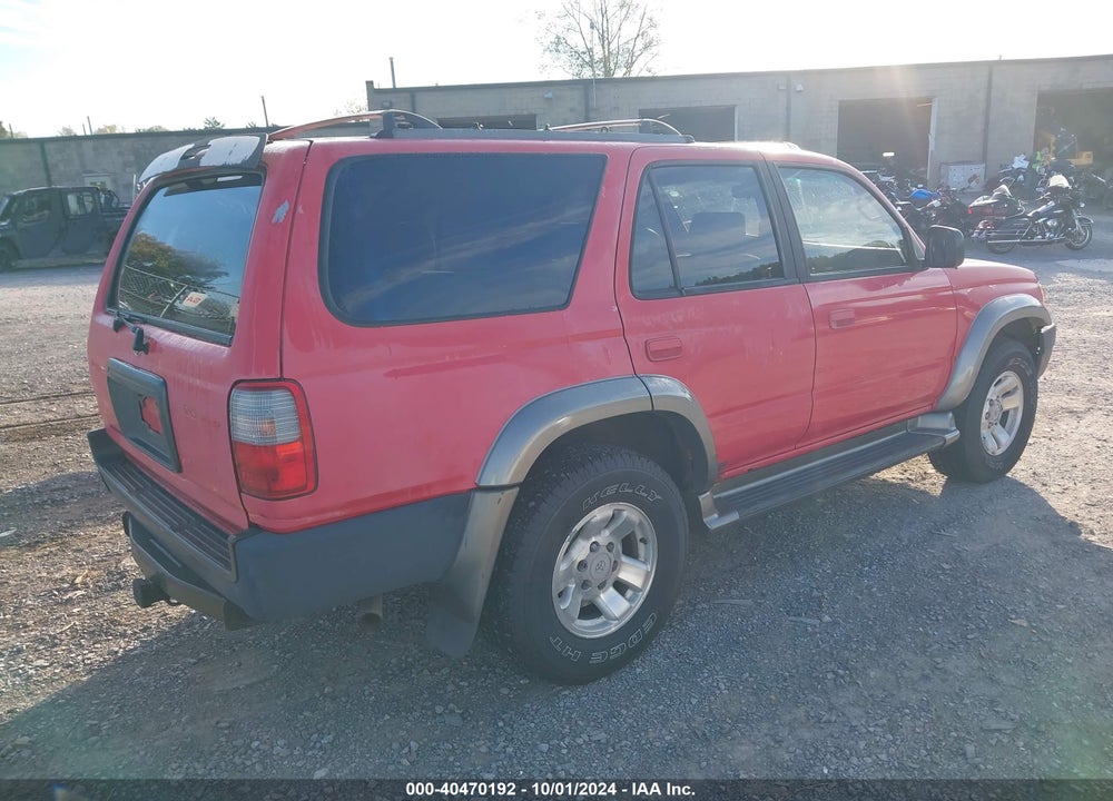 2000 TOYOTA 4RUNNER SR5 V6 VIN: JT3HN86R7Y0277706