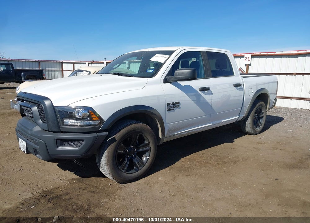 2024 RAM 1500 CLASSIC WARLOCK 4X2 5'7 BOX VIN: 1C6RR6LG1RS123100