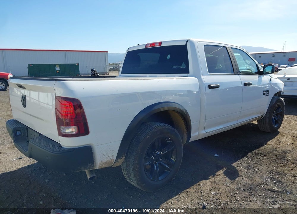 2024 RAM 1500 CLASSIC WARLOCK 4X2 5'7 BOX VIN: 1C6RR6LG1RS123100