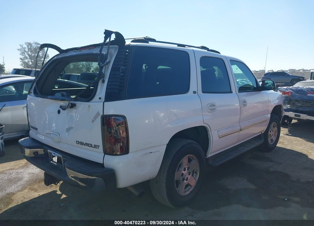 2004 CHEVROLET TAHOE LT VIN: 1GNEC13TX4J331846