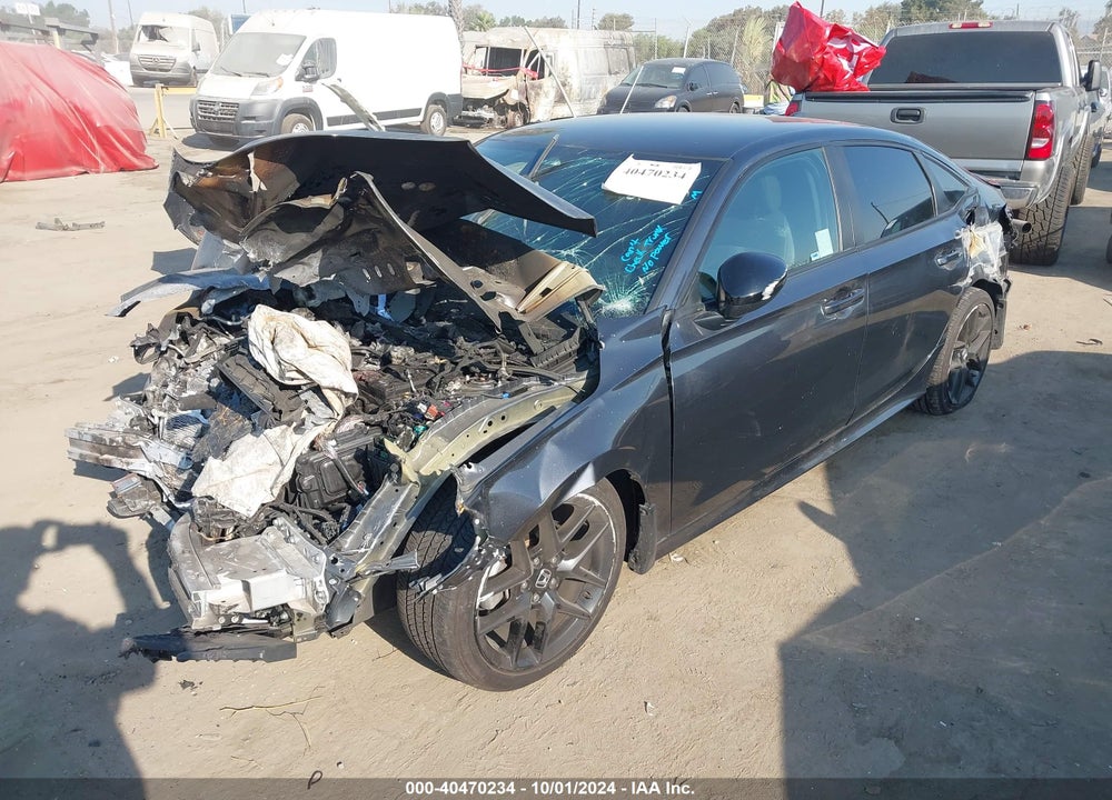 2022 HONDA CIVIC VIN: 2HGFE2F53NH589804