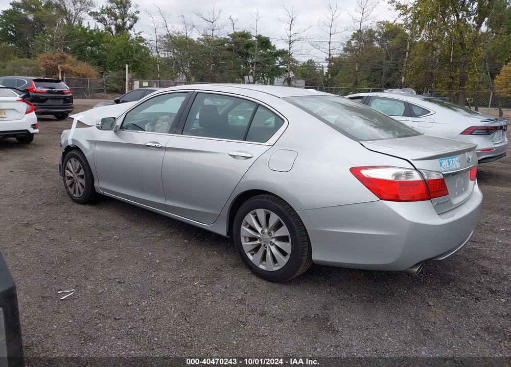 2014 HONDA ACCORD EX-L V-6 VIN: 1HGCR3F80EA040776