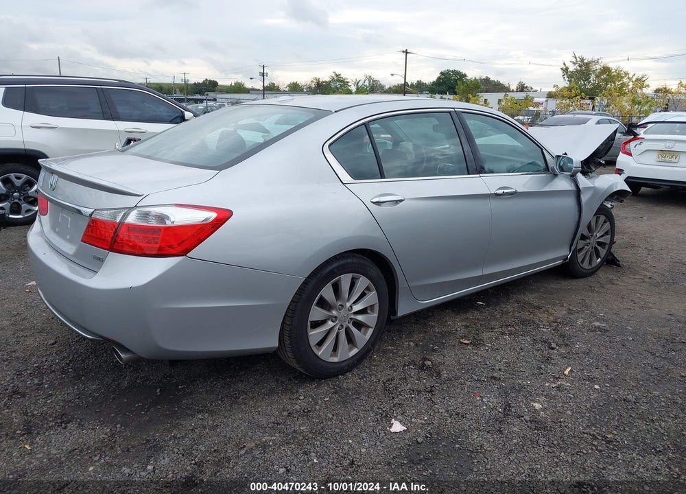 2014 HONDA ACCORD EX-L V-6 VIN: 1HGCR3F80EA040776