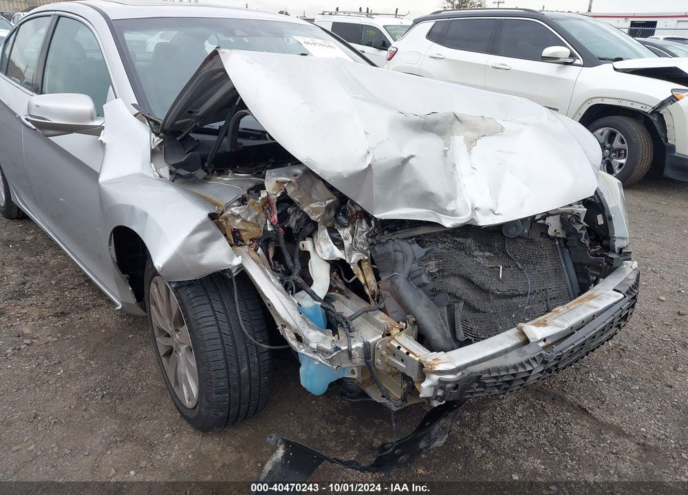 2014 HONDA ACCORD EX-L V-6 VIN: 1HGCR3F80EA040776