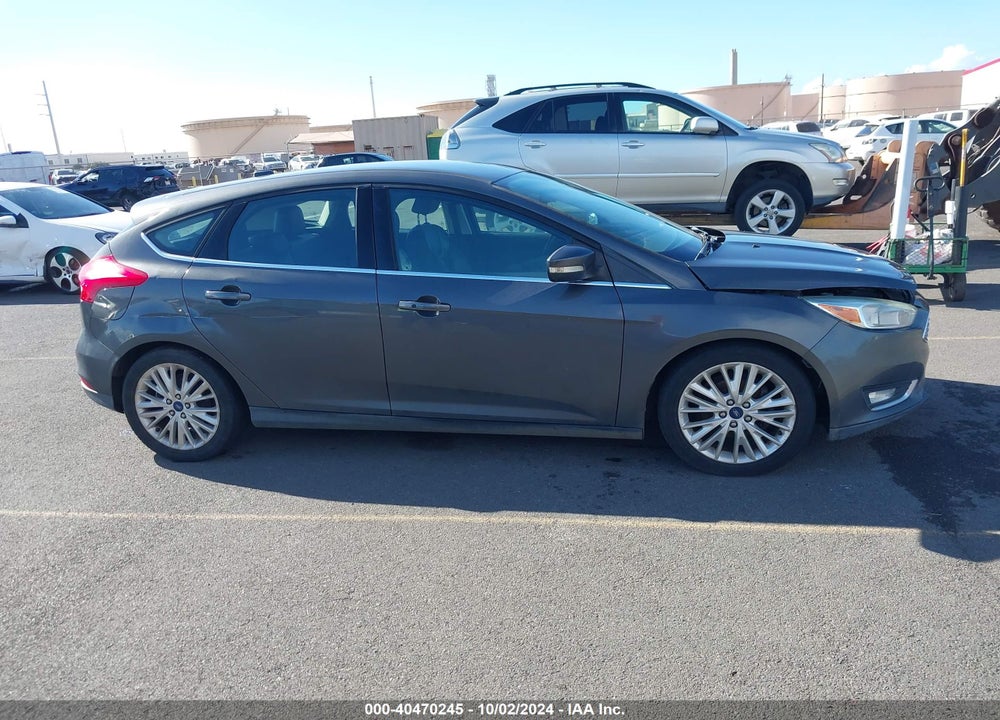 2015 FORD FOCUS TITANIUM VIN: 1FADP3N27FL300706