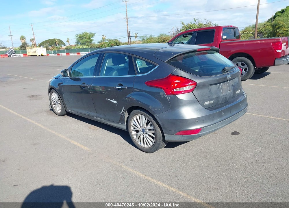 2015 FORD FOCUS TITANIUM VIN: 1FADP3N27FL300706