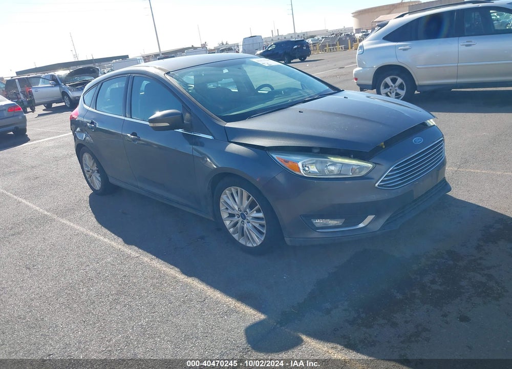 2015 FORD FOCUS TITANIUM VIN: 1FADP3N27FL300706