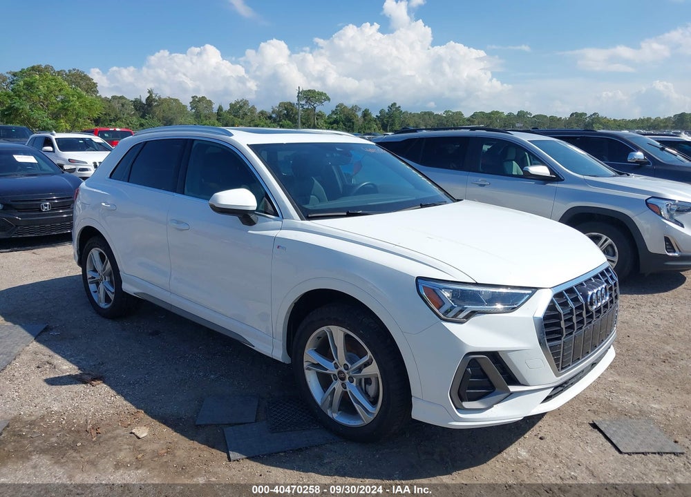 2024 AUDI Q3 PREMIUM 45 TFSI S LINE QUATTRO TIPTRONIC VIN: WA1DECF31R1048095