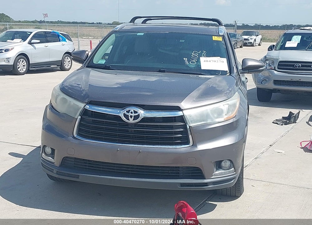 2015 TOYOTA HIGHLANDER LIMITED V6 VIN: 5TDYKRFH4FS061002