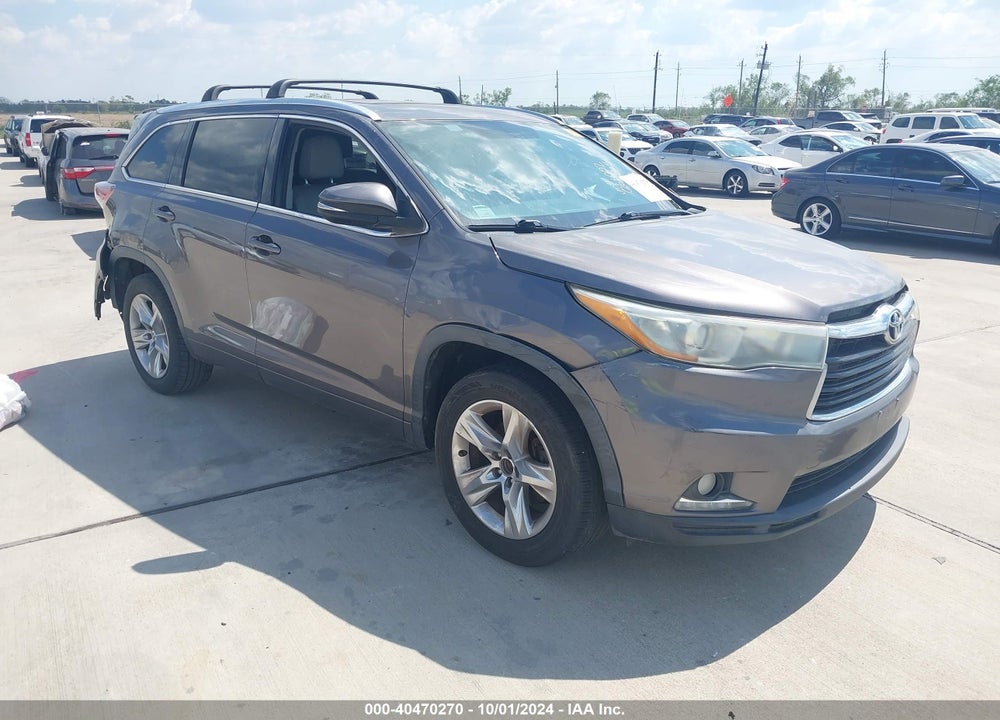 2015 TOYOTA HIGHLANDER LIMITED V6 VIN: 5TDYKRFH4FS061002