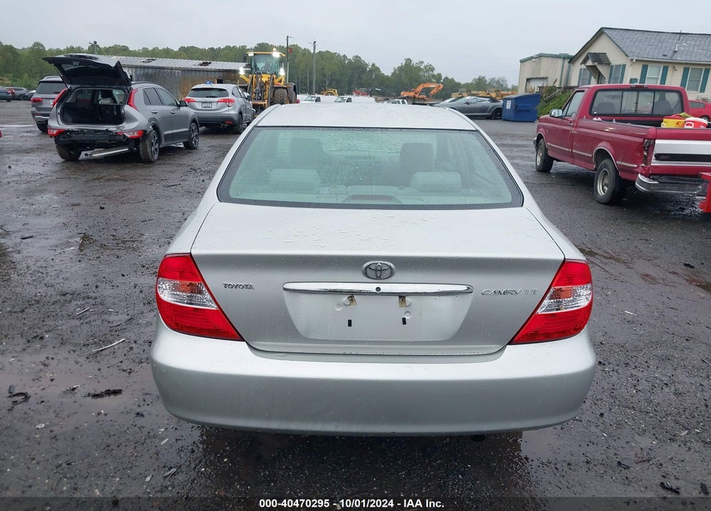 2004 TOYOTA CAMRY LE VIN: 4T1BE32KX4U801006