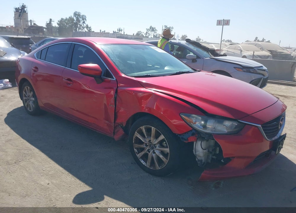 2016 MAZDA 6 I SPORT VIN: JM1GJ1U51G1475412