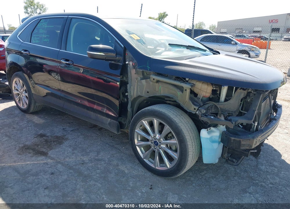 2018 FORD EDGE TITANIUM VIN: 2FMPK3K84JBB25382