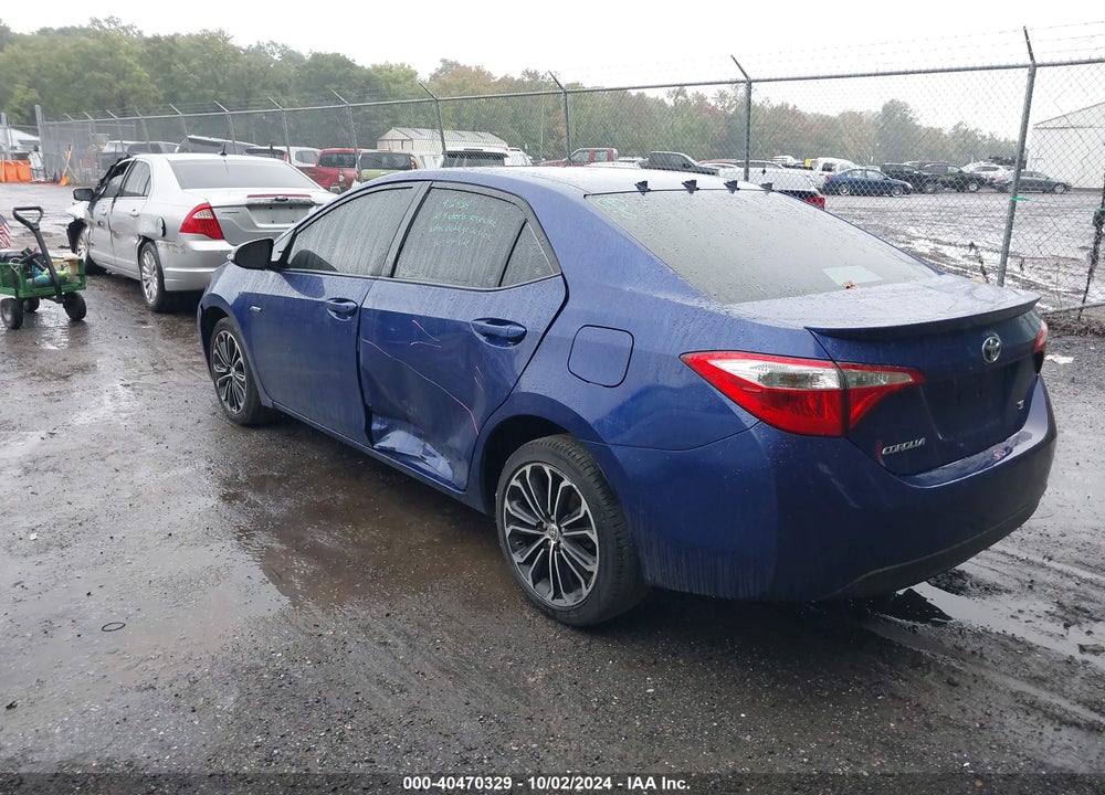 2016 TOYOTA COROLLA S PLUS VIN: 2T1BURHE9GC551156