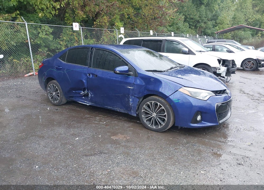 2016 TOYOTA COROLLA S PLUS VIN: 2T1BURHE9GC551156