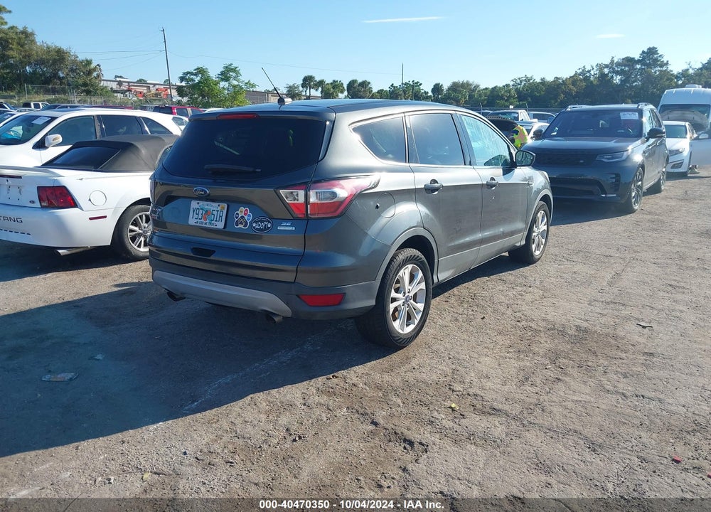 2017 FORD ESCAPE SE VIN: 1FMCU0G91HUA28489