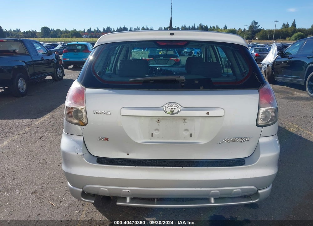 2005 TOYOTA MATRIX/XR VIN: 2T1KR30E05C483143
